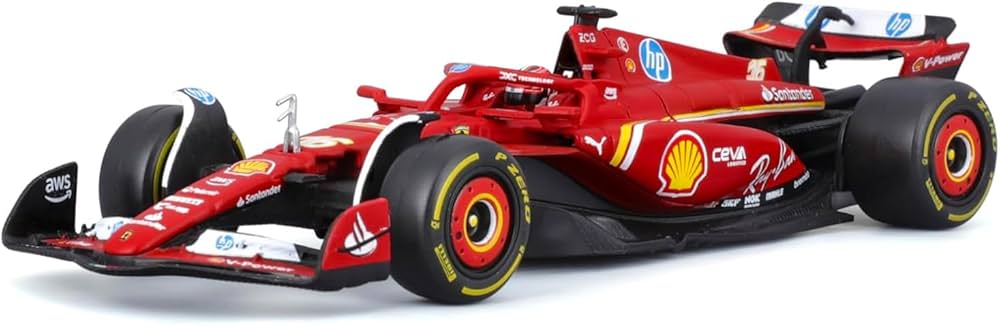 RACE MODEL 1/43 - SF-24 w/Helmet for Scuderia Ferrari F1 Team SF24